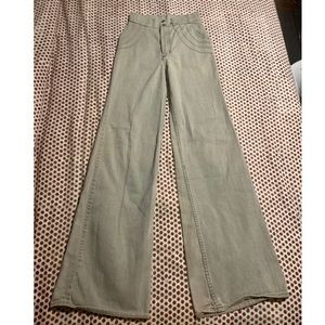 Super rare vintage Wrangler high waisted bell bottoms 24